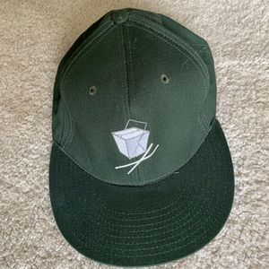 Green Chinese Food hat - Forever 21